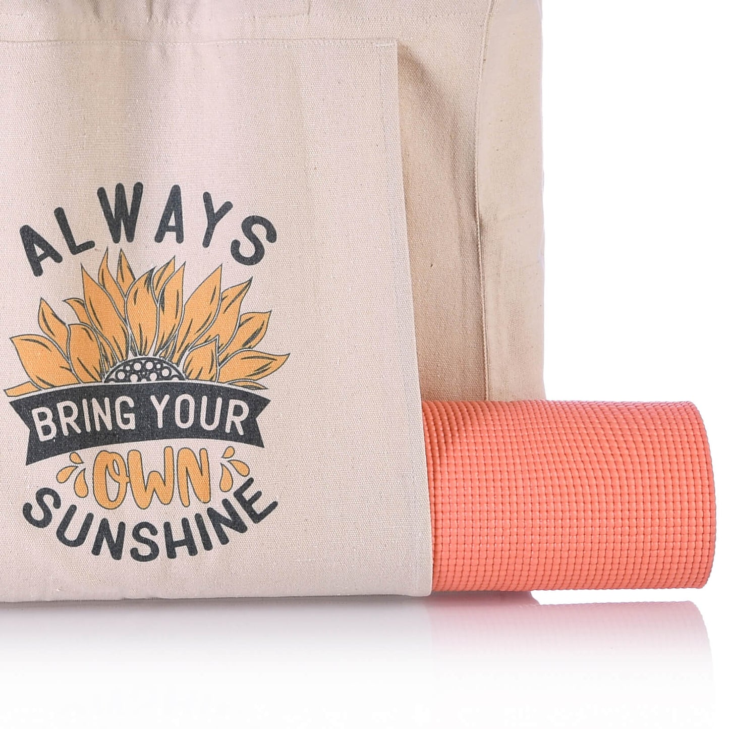 Sunshine Yoga Tote Bag