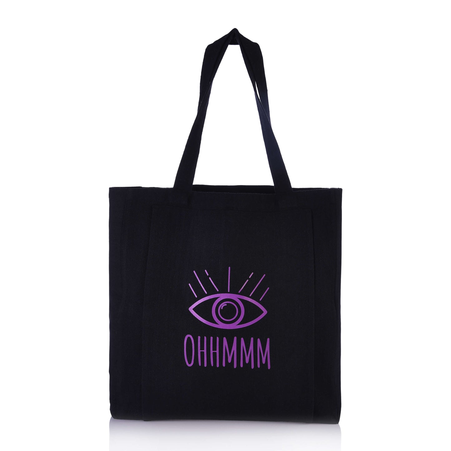 OHMM Black Yoga Tote Bag