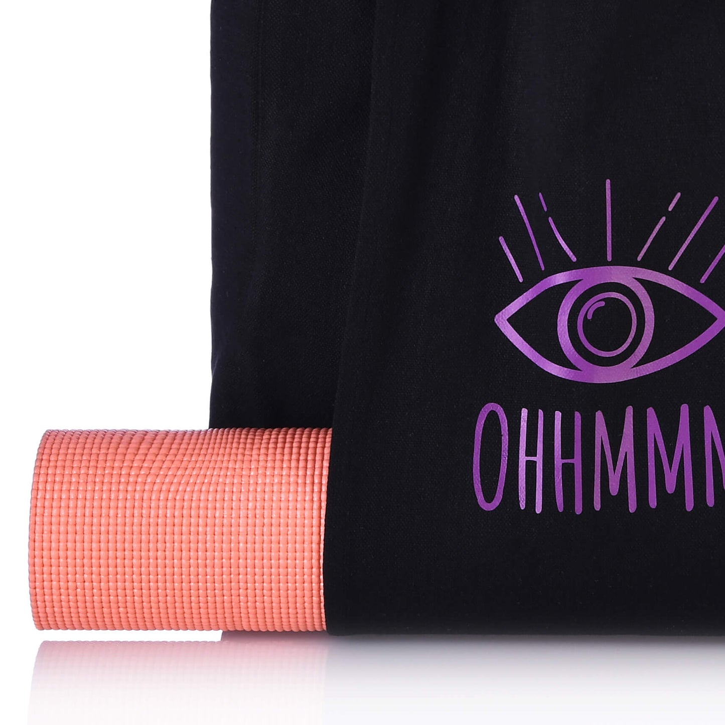 OHMM Black Yoga Tote Bag