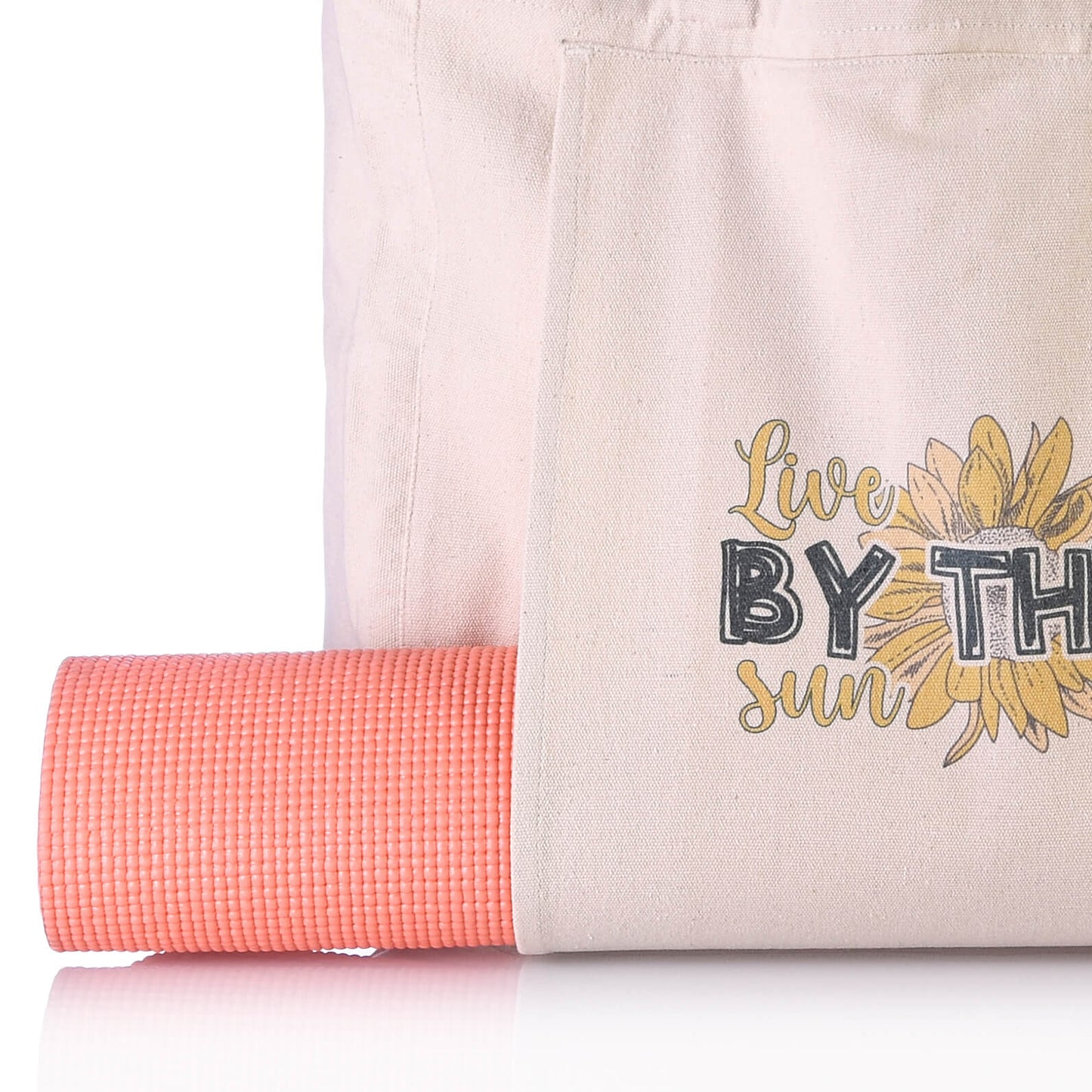 Sun Yoga Tote Bag