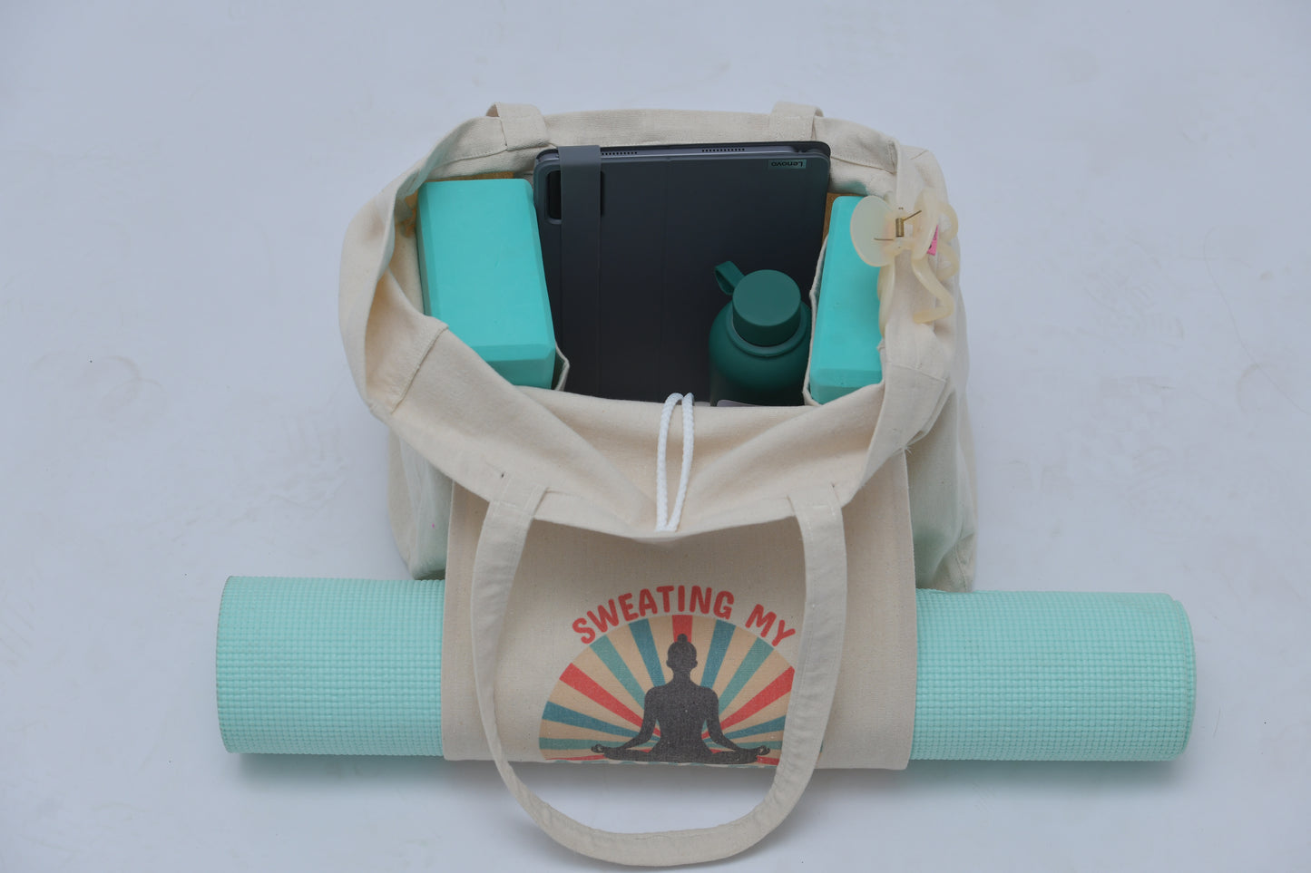 Asana Off Yoga Tote Bag